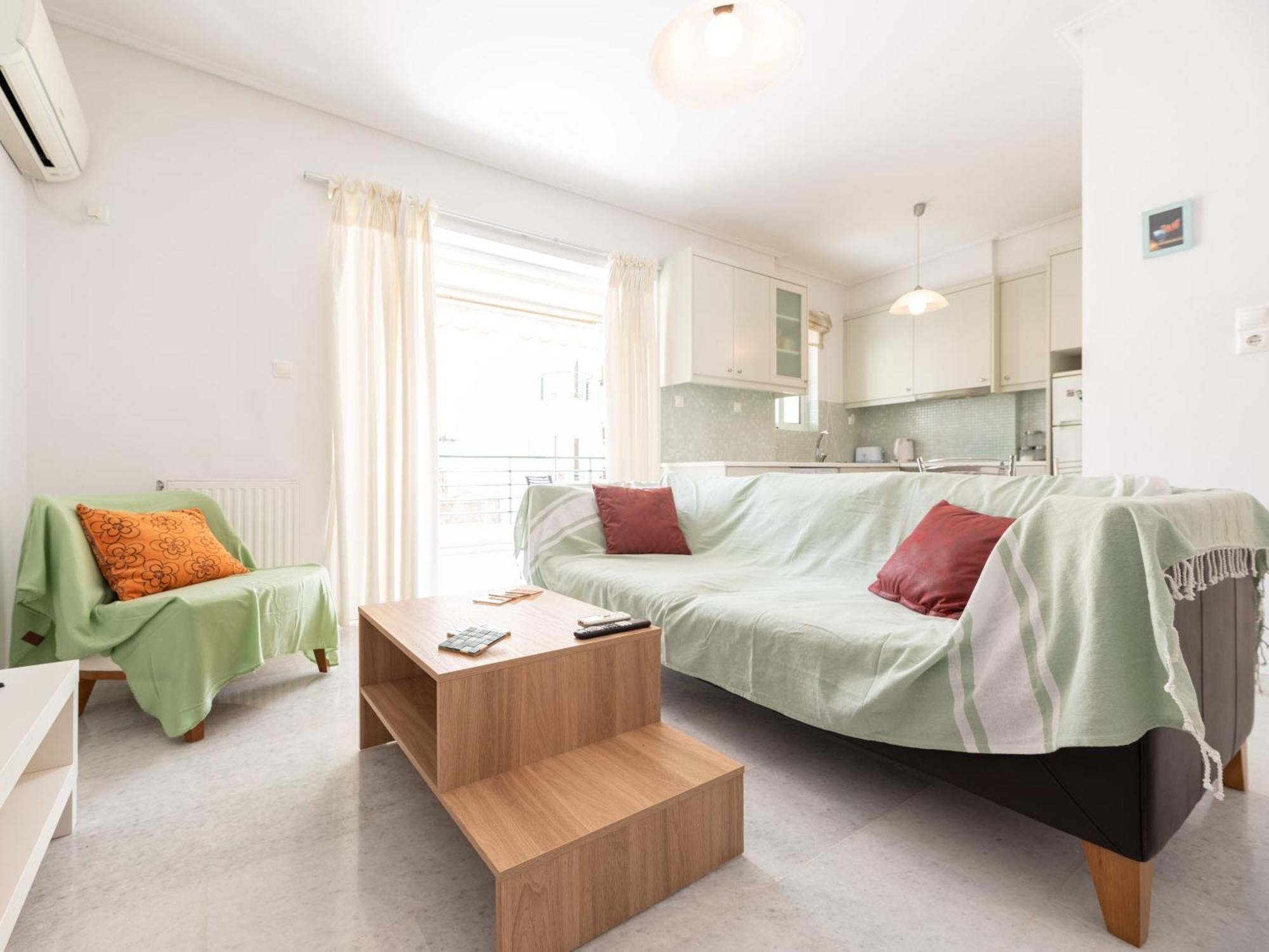 Апартаменти Athens Retreat 1-Bdr Apt Close To Metro Station Екстер'єр фото
